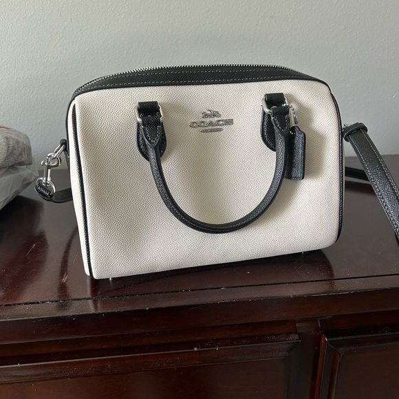 Coach Black and White Crossbody Bag - Picture 1 of 4